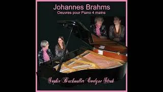 Miniature : 13- Brahms: Neue Liebeslieder - Waltzer op.65  n°13, piano 4 mains