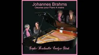 Miniature : 09- Brahms: Neue Liebeslieder - Waltzer op.65  n°9, piano 4 mains