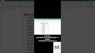 Miniature : Calculer l’âge automatiquement sur Excel