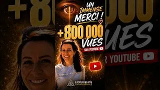 Miniature : +800 000 vues sur YouTube 🤍... 800 000 mercis ! #paranormal #emi