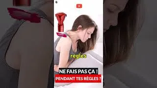 Miniature : Ne fais jamais ça pendant tes règles ! (beaucoup de femmes le font) 🤯 #règles #shorts