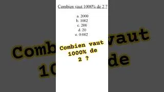 Miniature : Quand est-ce que ça va rentrer !!  #maths #pourcentages #science