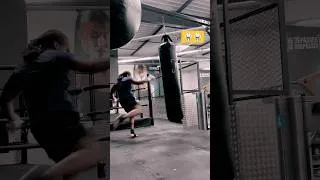 Miniature : BAG WORK 🔥 #kyokushin #karate #martialarts #training