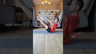 Miniature : Le Teaser, l’exercice parfait pour muscler vos abdos (avec petit ballon) #pilates #pilatesball