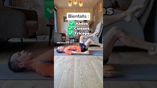 Miniature : Exercice de PILATES niveau débutant pour tout le corps #pilates