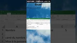 Miniature : Mettre à la puissance un nombre (shortsXL0004)