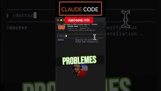 Miniature : La commande doctor dans Claude Code