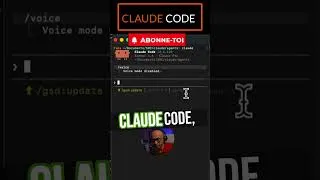 Miniature : La commande voice dans Claude code