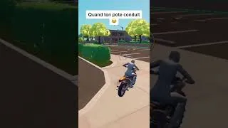 Miniature : QUAND TOI TU CONDUIT VS QUAND TON POTE CONDUIT 🤣 #shorts #fortnite