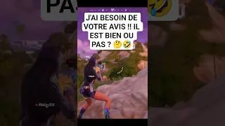 Miniature : J'ai besoin de votre avis sur ce sniper Fortnite !! Il est bien ou pas ? 🤔🤣 #funnystreammoments