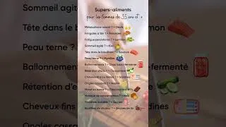 Miniature : Les supers-aliments pour les femmes de 35 ans et plus