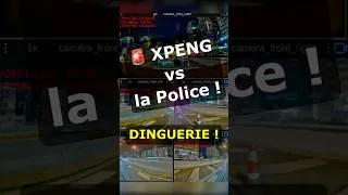 Miniature : Xpeng vs contrôle routier …que va faire l’IA ? #xpeng #ia #ev #ve #fsd #xpilot #conduiteautonome