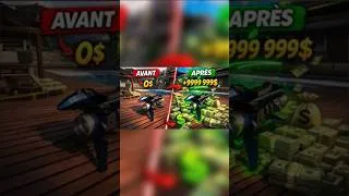 Miniature : Comment avoir un maximum d'argent 🤑 sur GTA ONLINE 1.72  Vidéo Complète sur mon Profil 🔥 #gta #money