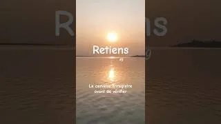 Miniature : Retiens #9 – Le cerveau enregistre avant de vérifier #préparationmentale