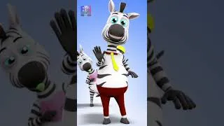 Miniature : 🦓 La Famille des Doigts Zèbre #shorts #reels #entertainment #comptines #zebrafingerfamily
