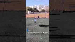 Miniature : Youth reaction speed dribbling body ball handling and finishing exercise #soccer # #futbol #drill