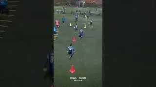 Miniature : 2 Youth passing coordination and agility Drills U10 U8 #football #soccer #futbol #futebol #U10 #u8