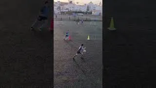 Miniature : Youth soccer training duel 1v1 reaction speed acceleration ball handling #soccer #futbol #futebol