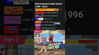 Miniature : Fighting Games were the GTA of the 1990' 🤑 | Most Expensive Video Games-Part 2 #bestselling #gaming
