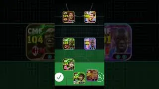 Miniature : Meilleures formations parties 2 #football #efootball #pes #foot #drpesmobile #fifa #pesmobilethailan