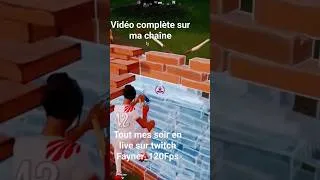 Miniature : nouvelle vidéo sur mon youtube en live ce soir go allez me soutenir ça me ferait plaisir 🫶 #fortnite