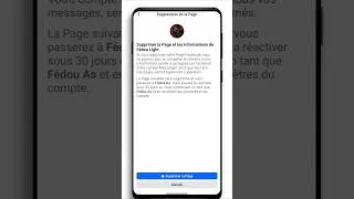 Miniature : SUPPRIMER DÉFINITIVEMENT UNE PAGE FACEBOOK | SUPPRIMER PAGE FACEBOOK