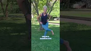 Miniature : Garudasana : plus difficile qu'elle n'en a l'air