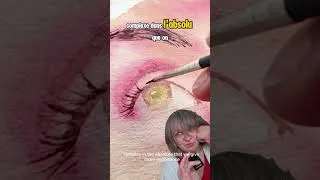 Miniature : être rebelle à l’aquarelle ? #eyepainting