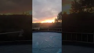 Miniature : magnifique coucher de soleil au quebec !