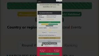 Miniature : MesbgArmyTracker.com - Nations Cup - Enter Match Result !