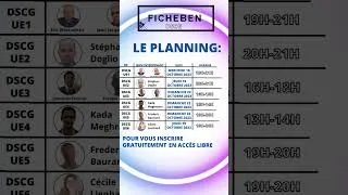 Miniature : Semaine conseils et pronostics DSCG 2023 (Accès libre aux lives)