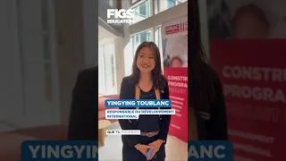 Miniature : 🎥 Interview de Yingying TOUBLANC : découvrez FIGS Education et l'IDRAC Business School.