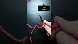 Miniature : Montage tricot : Long Tail Cast On