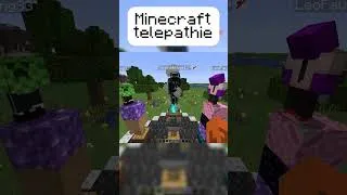 Miniature : Télépathie sans parler🤐 #shorts #minecraft #minecraftshort