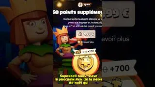Miniature : Nouveau SKIN PASS OR de NOËL sur Clash Of Clans ! #clashofclans #noel