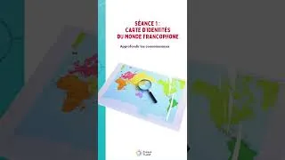 Miniature : Fiche animation culturelle : Notre tour du monde francophone 🌍 🔗 https://espace.flammonde.org
