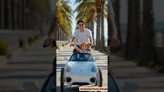 Miniature : Would You Ride This Luxury Baby Car Stroller
