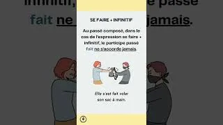 Miniature : "se faire" + INFINITIF au passé composé 👨‍🏫📖👍 #fle #français #french #フランス語