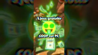 Miniature : 5 jeux coop gratuit #steamgames  #indiegame  #free  #coop
