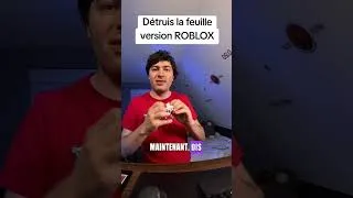 Miniature : S'excuser ne sert à rien #roblox #humour