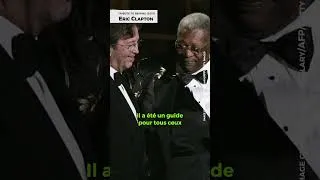 Miniature : Eric Clapton pays emotional tribute to BB King