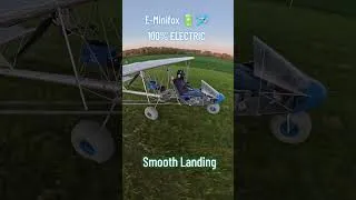 Miniature : 🔋🛩️ smooth landing with E-Minifox 100% Electric ! #ultralight #lightsportaircraft #ulm
