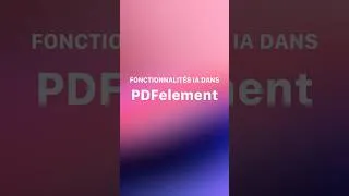 Miniature : Comment TRADUIRE un PDF avec l'IA + Résumé ? - Wondershare PDFelement #filmora #astuce #traduction