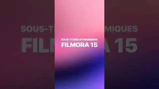 Miniature : Filmora : Sous-titres IA en 1 clic (sans correction) ! ⚡