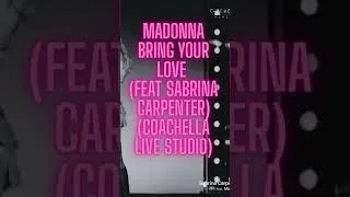 Miniature : studio version is out ! #coachella #remix #madonna #mix #vocal #duet #sabrinacarpenter #newmusic