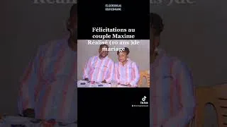 Miniature : 10 ANS DE MARIAGE POUR LE COUPLE MAXIME KASEYA