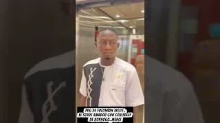 Miniature : visite au Stade Amadou Gon Coulibaly de Korhogo.On m’a fait visiter l’ensemble sans réserve