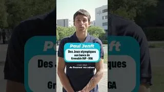 Miniature : Paul Jenft, sportif de haut niveau soutenu par la Fondation Grenoble INP