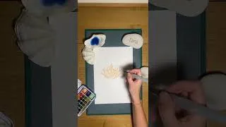 Miniature : Le corail à l'aquarelle : épisode 3