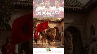 Miniature : 🇲🇦🦁 Les Lions de l’Atlas avancent avec force, courage et fierté.